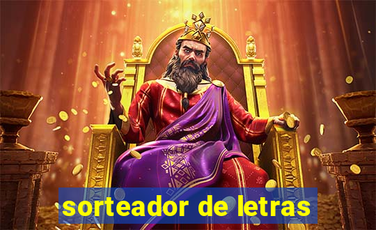 sorteador de letras